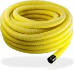 Stabilo-Sanitaer Entwässerungsrohr DN 80 mm x 50 m Drainagerohr Drainageschlauch Entwässerungsschlauch Drainage Drainrohr geschlitzt gelocht