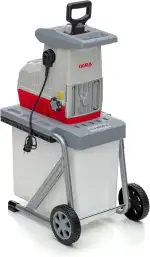 IKRA Elektro Gartenhäcksler Walzenhäcksler ILH 3000 A, leise robust wartungsarm, starke 3.000W Aststärke bis 44mm