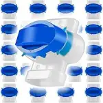 Kabelverbinder 20 Stück für Mähroboter, Wasserdicht Anschlussklemmen Kabelklemmen, Verbindungskle...