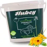 Bio Pferdemist als Dünger (3 kg) - HUBEY Pferdedung für Haus u. Garten - Frischer Pferdedünger als Universaldünger, Blumendünger, Biodünger - organischer Bodenverbesserer