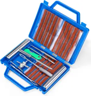 33 Stück Reifenreparaturset Tragbares Reifenreparaturset Reifen Flickset Auto, R