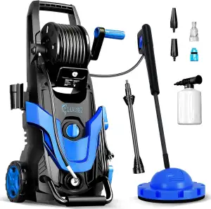 2026 Upgrade Hochdruckreiniger 145 Bar, Fördermenge: 420 l/h, Flächenleistung: 5