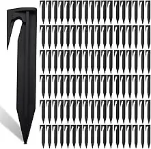 SENENQU 200er-Set Erdnägel Mähroboter Erdnägel für Mähroboter kunststoff Erdanker Kabel Mährobote...