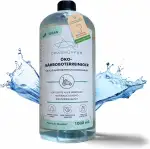 GRASHÜPFER® Öko Mähroboter Reiniger I 1000 ml Konzentrat I Öko Reiniger für Mähroboter und Rasenmäher I bis zu 1:20 verdünnbar I Effizient und Natürlich