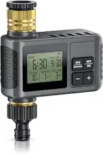 Brandson - Bewässerungssteuerung digital mit Display - Bewässerungcomputer Wasserzeitschaltuhr - ...