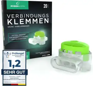 Kabelverbinder für Mähroboter Begrenzungskabel - Verbindungsklemmen mit wasserdi