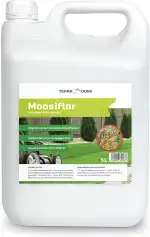 Terra Domi Moosiflor 5 Liter I Flüssigdünger mit Eisen abgestimmt auf vermooste Rasenflächen I Ei...
