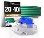 20 Kabelverbinder + 10m Begrenzungskabel inkl. Reparaturset - wasserdichte Verbindungsklemmen mit...