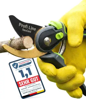 Profi Bypass Gartenschere 20 mmØ | Astschere mit Antihaft-Beschichtung für große