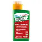 Roundup Express Konzentrat Unkrautvernichter, 400 ml, gegen Unkräuter und Gräser, Ohne Glyphosat, bis zu 500m²