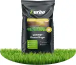 Turbogrün Rasendünger Sommer 20kg, gesunder Rasen verdrängt Moos, Ideal im Sommer, geeignet für S...