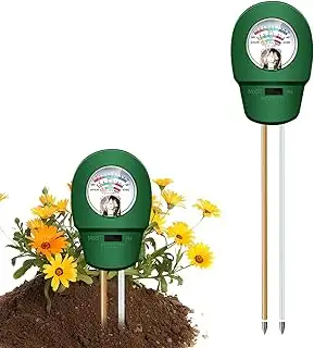 Bodentester, 2026 Neu Bodentest Messgerät 3-in-1,Bodenmessgerät für Feuchtigkeit