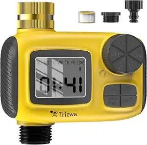 Bewässerungscomputer Programmierbare Tropfschlauchbewässerung mit Messingeinlass,Automatische Zeitge