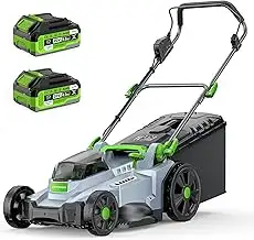 ​ETOOLAB Akku-Rasenmäher 40V, 43cm Schnittbreite, bis 500 m², Brushless, Mulch-Kit, 50L Fangkorb, 25