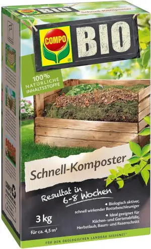 COMPO BIO Schnell-Komposter, Kompostbeschleuniger, 3 kg