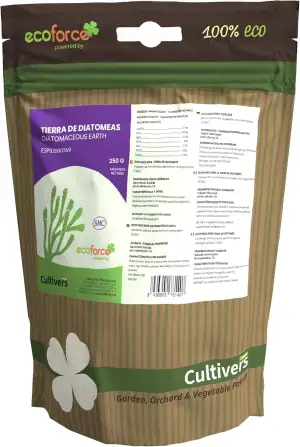 Mikronisierte Diatomeenerde 250 g, ultrafeines Naturpulver aus fossilen Algen mi