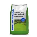 Hamann Rasen- und Gartenkalk 20 kg - verbessert den Rasen - hohe Löslichkeit wirkt der Gartenkalk besonders schnell und nachhaltig, Verdrängt Moos, Rasenpflege, Garten, Kalk, Nährstoffreich,