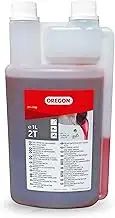 Oregon Halbsynthetisches 2-Takt-Motorenöl, 2T (1-Liter-Dosier-Flasche)