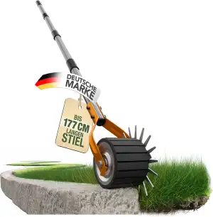 Rasenkantenschneider Manuell | Präziser Rasenkanten Schneider mit Stahlklinge & 