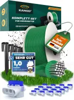 Mähroboter Begrenzungskabel Set – Kabel + Erdnägel + Kabelverbinder + Anschlussklemmen – Komplett...