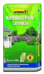 Gartenkalk Original Nord-Weiss Perle 25 Kg Gartenkrone