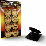 8X Ameisenköderdose - große Ameisenköder - Ameisenfalle ungiftige Klebefalle ohne Biozide – Geruchslos, sicher für Kinder & Haustiere, ideal für Küche, Haus & Vorratskammer