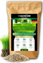 Rasensamen schnellkeimend 1kg 40qm – Frühjahr und Sommer Premium Grassamen Nachsaat, dichter stra...