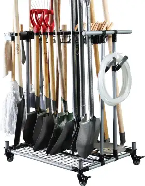 Mehrzweck-Gartengeräteaufbewahrungsregal für die Klassifizierung und Lagerung vo