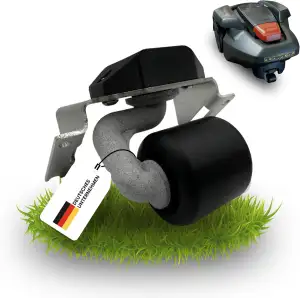 Drehbares Rad v2.0 passend für Mähroboter | Verbesserte Leistung & Akkulaufzeit 