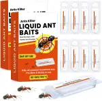 2Pcs Ameisen Küchen Köderdose für Innen & Außen, Überwachung von Ameisen – Geruchslos, Sicher für Kinder & Haustiere