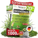 TerraUno Rasendünger Frühjahr/Sommer I Sofortwirkung für saftiges grün I 20 kg für 1000 m² I gesu...