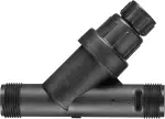 Gardena Sprinklersystem Druckminderer: Druckregulator für konstanten Wasserdruck von maximal 3,1 bar, Zubehör für die Gartenbewässerung zum Ausgleich von Druckschwankungen (8200-20)