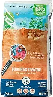 Plantura Bio-Bodenaktivator, mit lebenden Mykorrhiza-Pilzen, Langzeitwirkung, 10,5 kg für 140 m²
