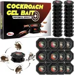 36 Stück Schabenfalle, Neues Upgrade Kakerlakenfalle, Multifunktional Ameisenköderdose für den Einsatz ln Esszimmern, Küchen und Badezimmern