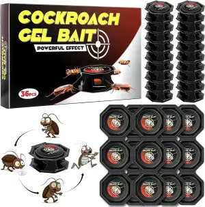 36 Stück Schabenfalle, Neues Upgrade Kakerlakenfalle, Multifunktional Ameisenköd