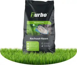 Rasensamen Nachsaat 50m², Rasensamen schnellkeimend, Grassamen, Rasen Nachsaat, 
