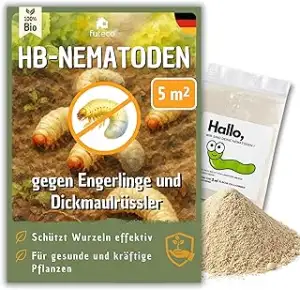 HB-Nematoden gegen Dickmaulrüssler & Engerlinge – für 5m² Fläche – zum einfachen