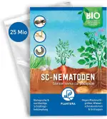 Plantura SC-Nematoden gegen Maulwurfsgrillen, Wiesenschnaken & Erdraupen, 25 Mio für 50 m²