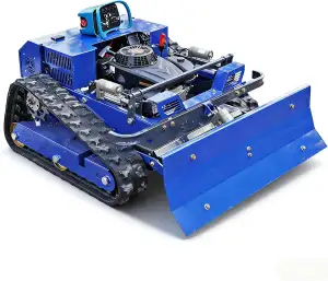 Mähroboter-Fernsteuerung Rasenmäher Raupenfahrwerk - 4x4 Hybrid Benzin/Elektro -