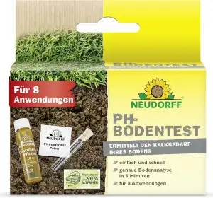 Neudorff pH-Bodentest für 8 Anwendungen – Zur einfachen und schnellen Ermittlung