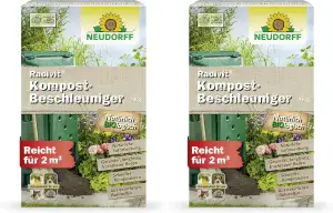 Neudorff Radivit Kompost Beschleuniger 1 kg für 2 m³ - Bio Schnellkomposter zers