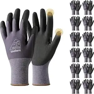 toolant Arbeitshandschuhe aus Nitril mit MicroFoam-Beschichtung, atmungsaktives 