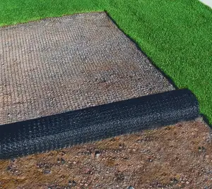 rg-vertrieb 50m² Maulwurfnetz 1x50m Laubschutznetz 26g/m² Absperrnetz Vogelschut