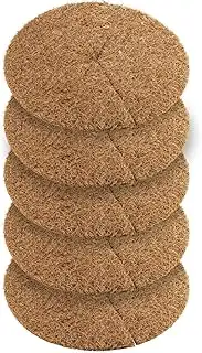 Kokos-Mulchscheibe Kübelabdeckung Winterschutz für Topfpflanzen/Pflanzenschutzma