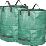GardenMate 2X 500L Gartensack Professional mit doppeltem Boden - Laubsack Gartenabfallsack stabil...