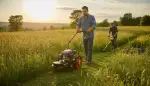 Hohes Gras mähen: Der richtige Wiesenmäher