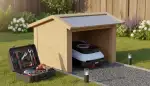 Mähroboter Garage: Selbst gebaut