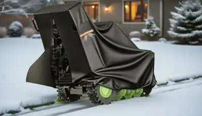 Der Winter kann kommen: Wie die 1200D Abdeckung Ihre Schneefräse perfekt schützt