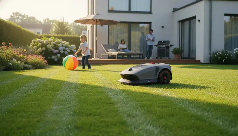 Mähroboter mit GPS: Präzision im Detail