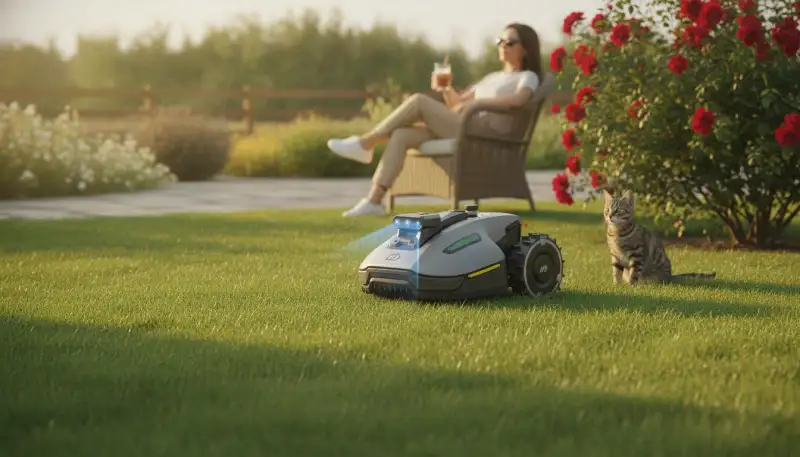RTK Mähroboter: Präzision für den Garten